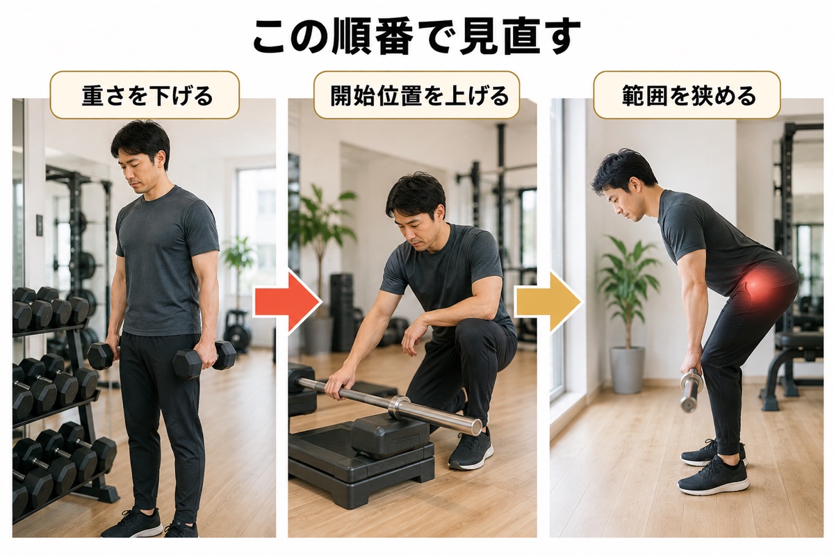 デッドリフト｜うまくいかないときに見直す順番