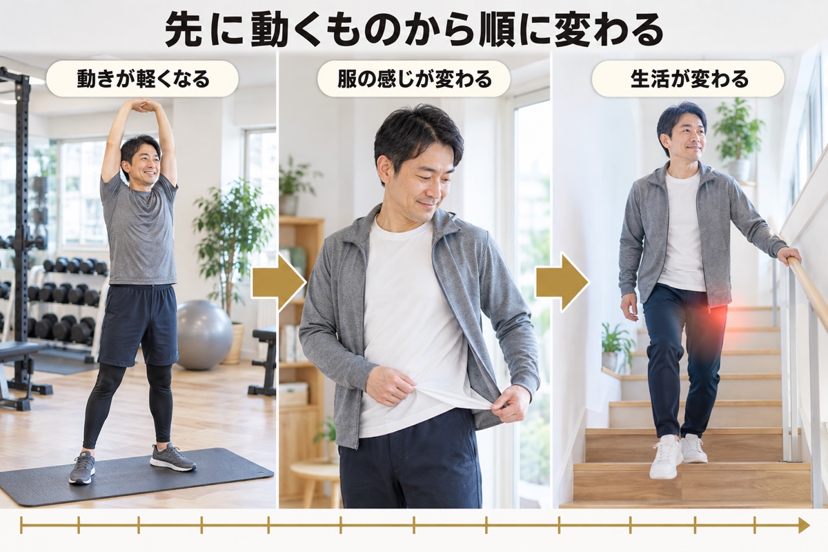 痩せたい ジム｜変化が見えてくる時期