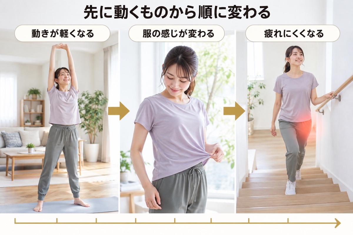 ジム 選び方｜変化が見えてくる時期