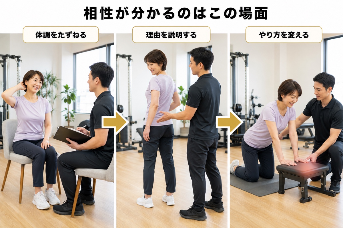 パーソナルジム 選び方｜相性が分かる3つの場面