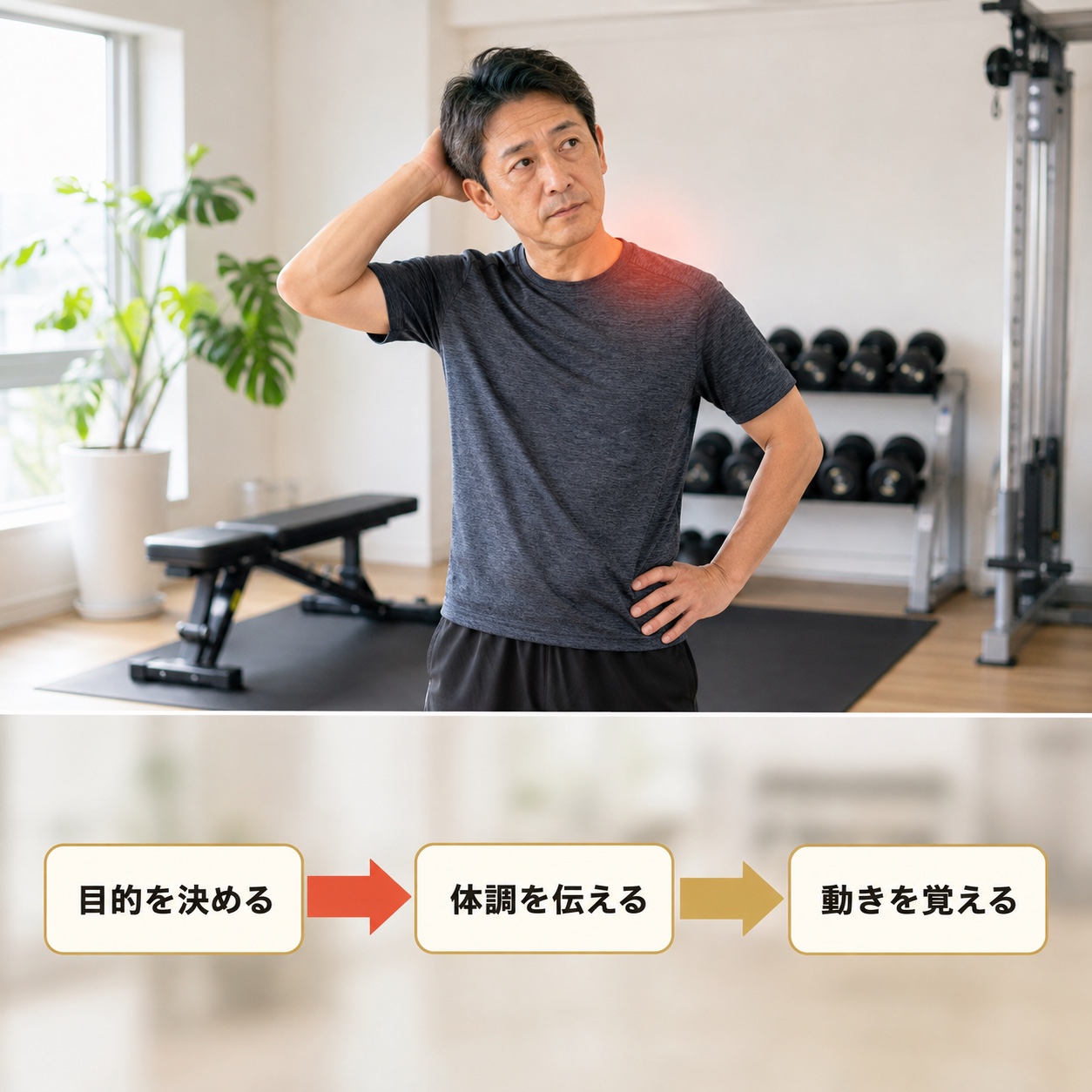 パーソナルジム 初心者｜メカニズム｜つまずくのは体力ではなく順番