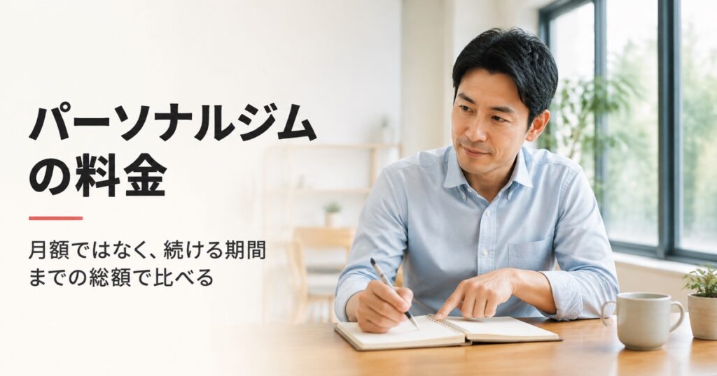 パーソナルジム 料金 相場｜FV