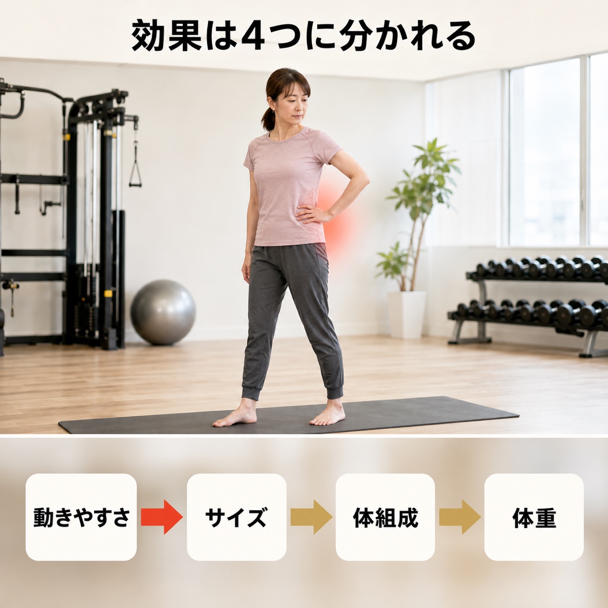パーソナルジム 効果｜メカニズム｜効果の4つの層