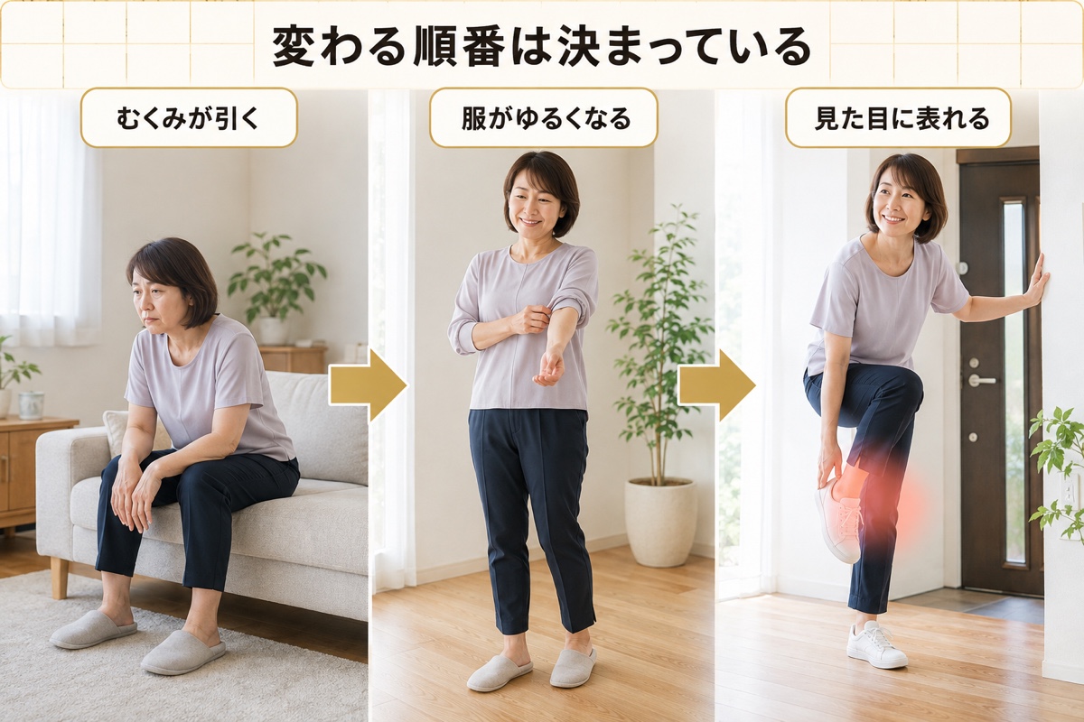 体脂肪 減らす｜時間軸｜変化が表れる順番