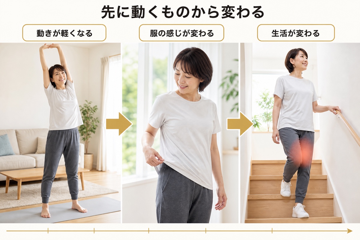 スキニーファット｜変化が見えてくる時期