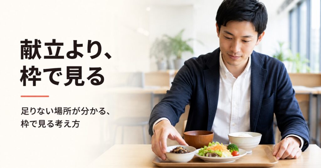 筋トレ 食事 メニュー｜FV