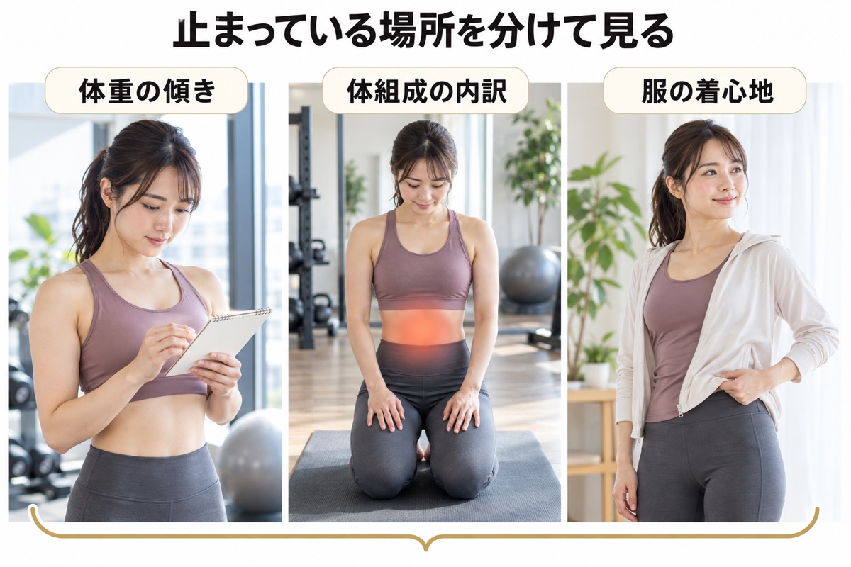 ジム 痩せない｜「痩せない」を分けて見る