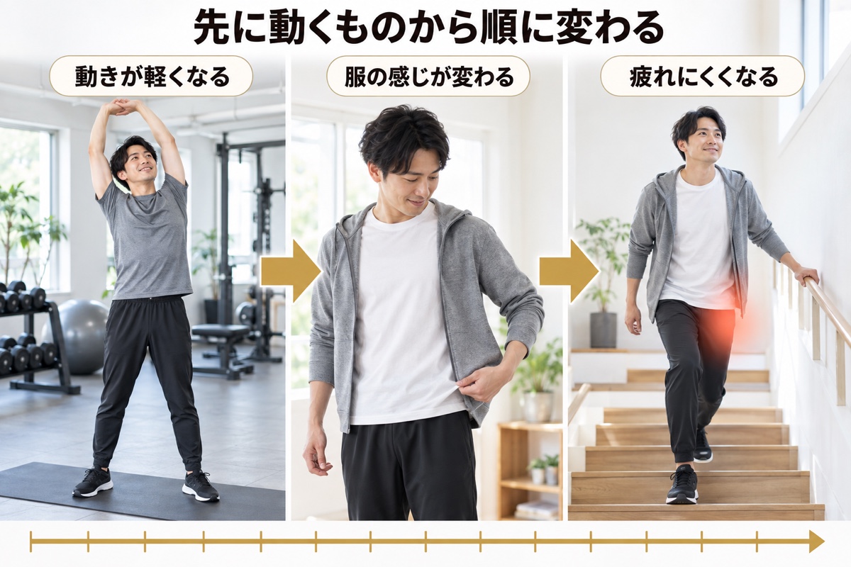 ジム マンツーマン｜変化が見えてくる時期